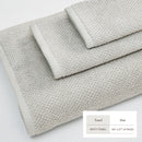 Cotton Textured Bath Towel Set - Acacia Collection by Great Bay Home