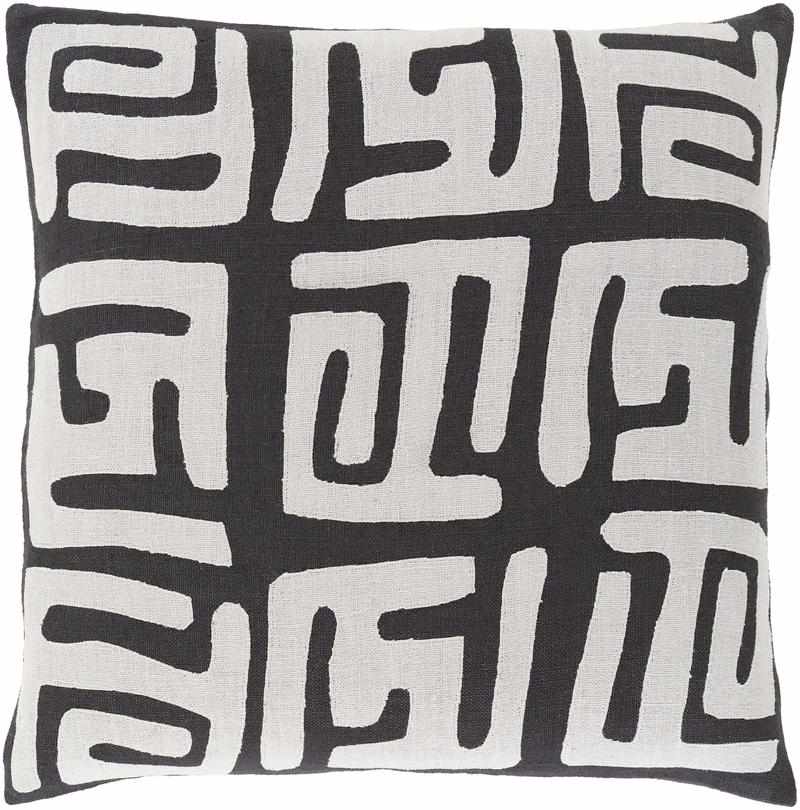 Heenweg Black Pillow Cover