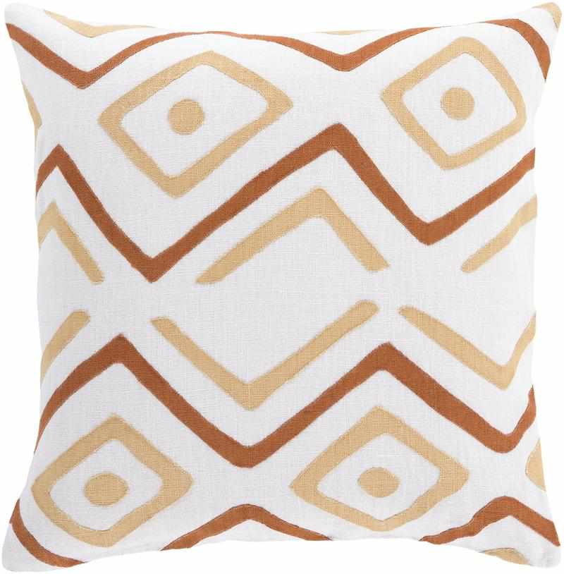 Heijplaat Burnt Orange Pillow Cover