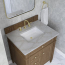 James Martin Brittany 30" Single Bathroom Vanity, Pecan