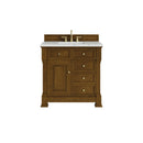 James Martin Brookfield 36" Single Bathroom Vanity, Honey Oak