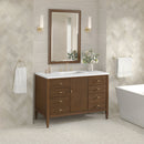 James Martin Myrrin 48" Single Bathroom Vanity, Mid-Century Walnut