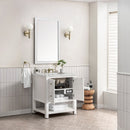 James Martin Breckenridge 30" Single Bathroom Vanity, Bright White