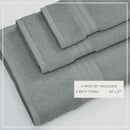 Cotton Terry Bath Towel Set - Cooper Collection by Great Bay Home