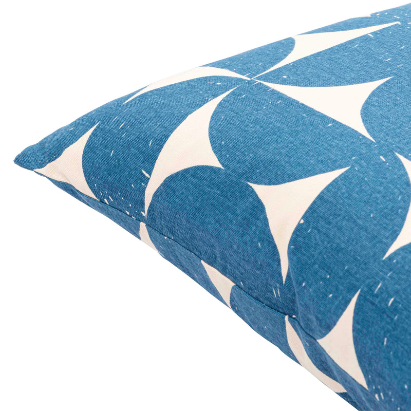 Syrianochori Dark Blue Pillow Cover