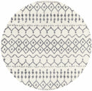 White Gray Navassa Rug - Promo