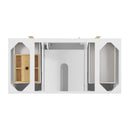 James Martin Myrrin 48" Single Bathroom Vanity, Bright White