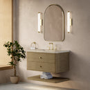 James Martin Allamari 36" Floating Single Bathroom Vanity, Dune Mist