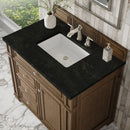 James Martin Bristol 36" Single Bathroom Vanity, Saddle Brown