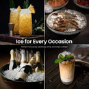 Nugget Sonic Ice Maker Stainless Steel Z5815SNH by Kismile