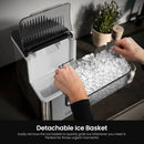 Nugget Sonic Ice Maker Stainless Steel Z5815SNH by Kismile