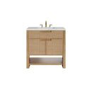 James Martin Solene 36" Single Bathroom Vanity, Seaside Oak