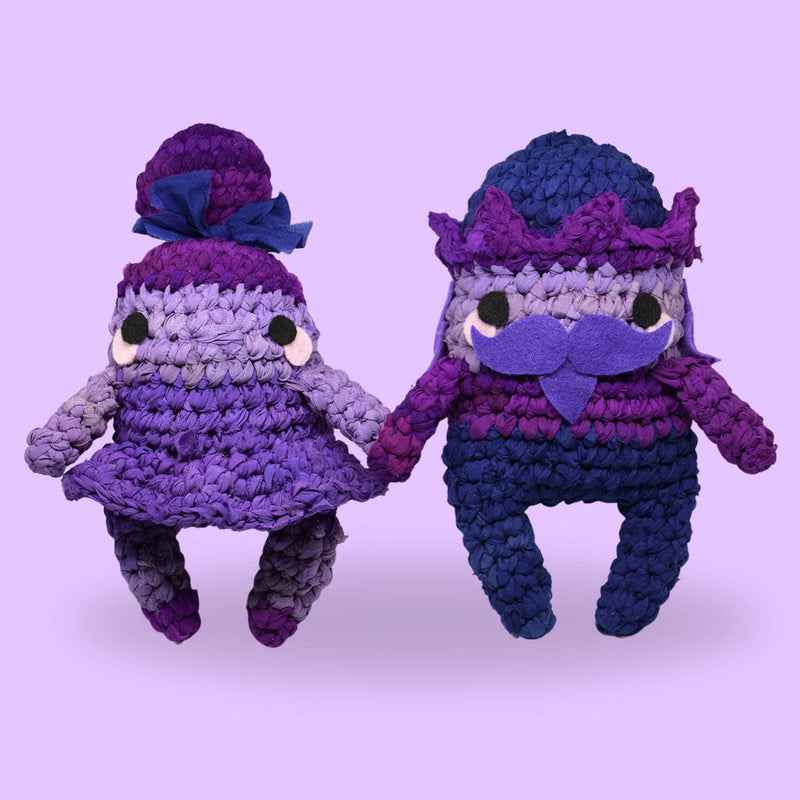 Nutcracker & Sugar Plum Fairy Amigurumi Kit