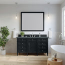 James Martin Brittany 60" Single Bathroom Vanity, Black Onyx