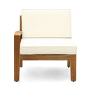 Grenada 5 Seater Acacia Wood Sectional Sofa Set