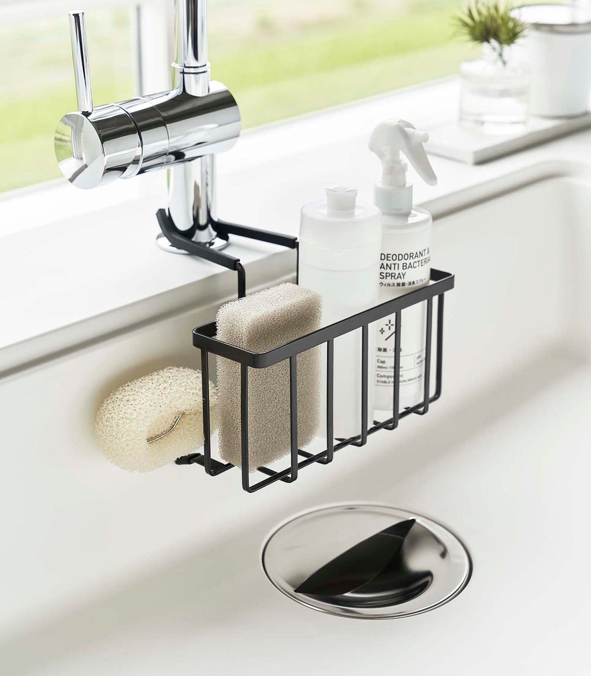Faucet-Hanging Sponge Caddy - Steel, photo 9 of 15