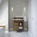 James Martin Brittany 30" Single Bathroom Vanity, Pecan