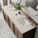 James Martin Bristol 72" Double Bathroom Vanity, Whitewashed Walnut