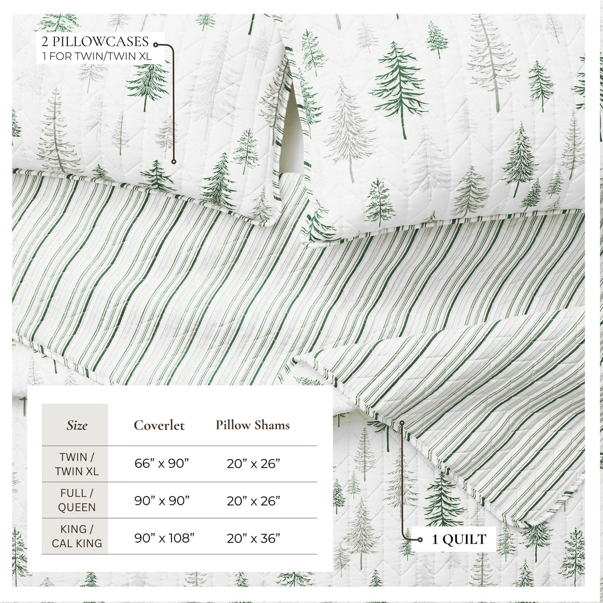 Rustic Landscape Quilt Set - Matthew Collection, photo 21 of 24