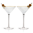 Meridian Crystal Martini Glasses Set of 2 by Viski