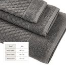 Cotton Diamond Waffle Weave Bath Towel Set - Grayson Collection by Great Bay Home