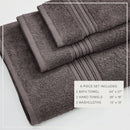 Cotton Terry Bath Towel Set - Cooper Collection by Great Bay Home