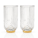 Gatsby Highball Glasses Set of 2