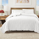 Dot Stitched Ruffled Quilt Set - Dot-Ruffled Collection by Great Bay Home