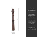 Professional 12" Acacia Wood Muddler by Viski