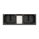 James Martin Brookfield 72" Double Bathroom Vanity, Black Onyx