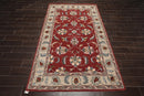 5' x 8' Handmade 100% Wool Traditional Oriental Area Rug Plum