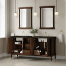 James Martin Kinnsden 72" Double Bathroom Vanity, Sable Oak