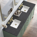 James Martin Chicago 72" Double Bathroom Vanity, Smokey Celadon