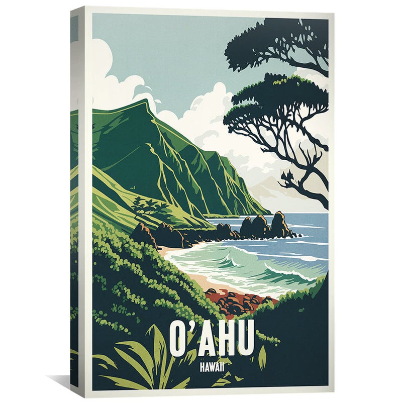 O'ahu Hawaii Canvas