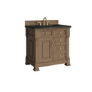 James Martin Brookfield 36" Single Bathroom Vanity, Pecan