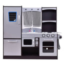 Kids Wooden Modern Kitchen Cooking Pretend Play Set by LJGDeals