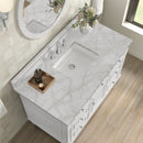 James Martin Lorelai 48" Single Bathroom Vanity, Bright White