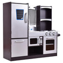 Kids Wooden Modern Kitchen Cooking Pretend Play Set by LJGDeals