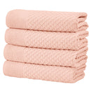 Cotton Diamond Waffle Weave Bath Towel Set - Grayson Collection by Great Bay Home