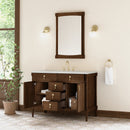 James Martin Kinnsden 48" Single Bathroom Vanity, Sable Oak