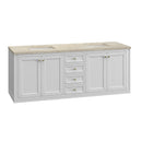 James Martin Chicago 72" Double Bathroom Vanity, Glossy White