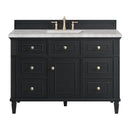 James Martin Lorelai 48" Single Bathroom Vanity, Black Onyx