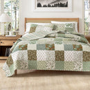 Floral Patchwork Quilt Set - Damia Collection by Great Bay Home