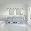James Martin Breckenridge 72" Double Bathroom Vanity, Serenity Blue