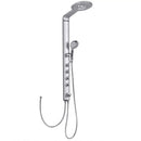40 Inch Aluminum Alloy Shower Column Massage Jet System with Hand shower by DirectDeals