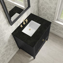 James Martin Myrrin 30" Single Bathroom Vanity, Carbon Oak
