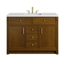 James Martin Bellshire 48" Single Bathroom Vanity, Honey Oak