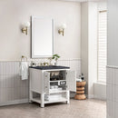 James Martin Breckenridge 30" Single Bathroom Vanity, Bright White