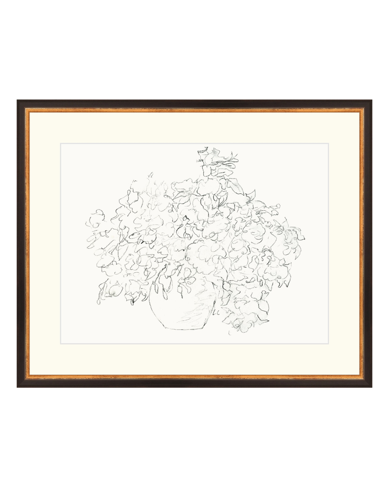 Vase of Flowers Sketch