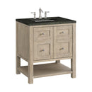James Martin Breckenridge 30" Single Bathroom Vanity, Whitewashed Oak